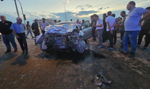 Aksaray’da iki otomobil çarpıştı: 4 yaralı