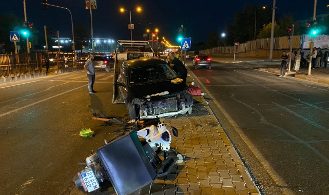 Alkollü sürücünün çarptığı kurye hayatını kaybetti