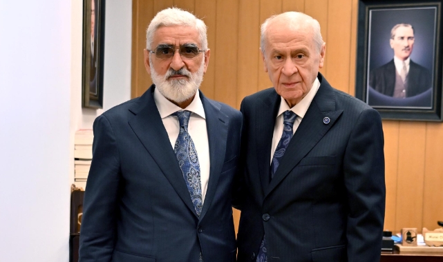Bahçeli ile Fettayev bir araya geldi