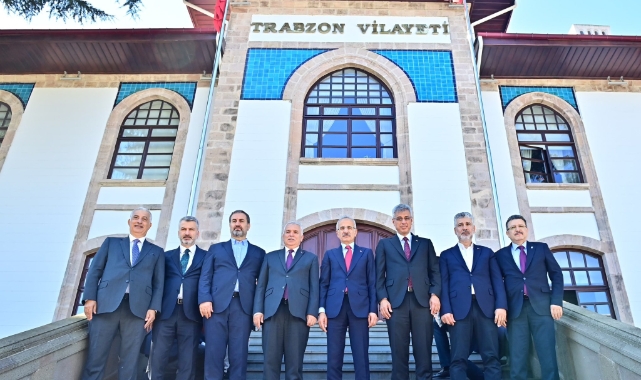 Bakanlardan Trabzon ziyareti!