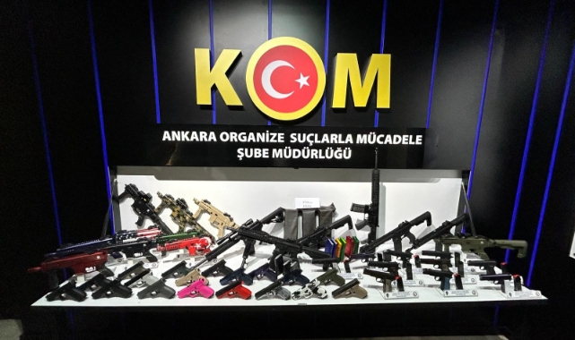 Başkentte silah kaçakçılarına operasyon