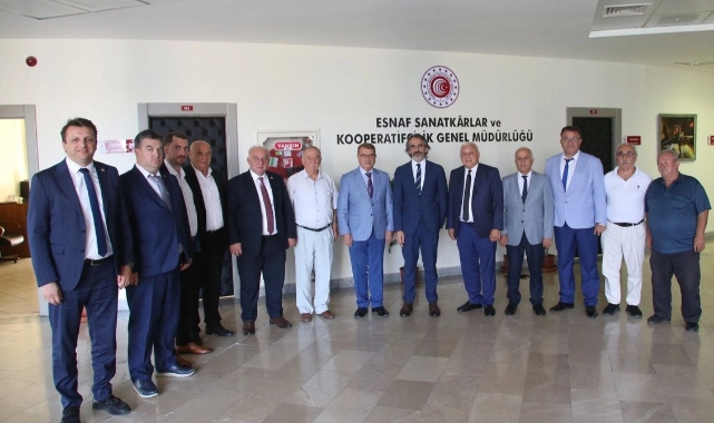 BESOB, esnafın taleplerini genel müdür Şener'e iletti