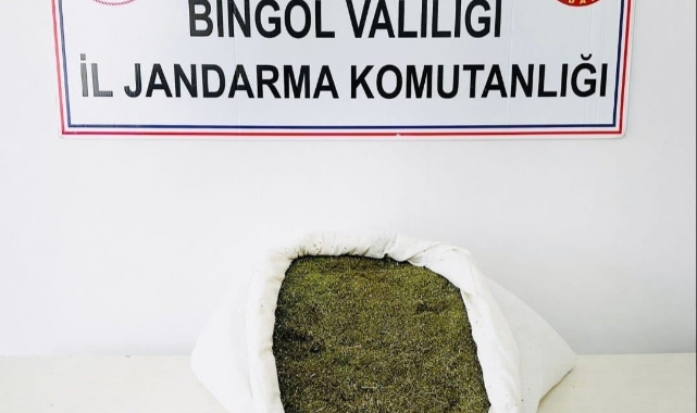 Bingöl’de 17 kilo esrar ele geçirildi