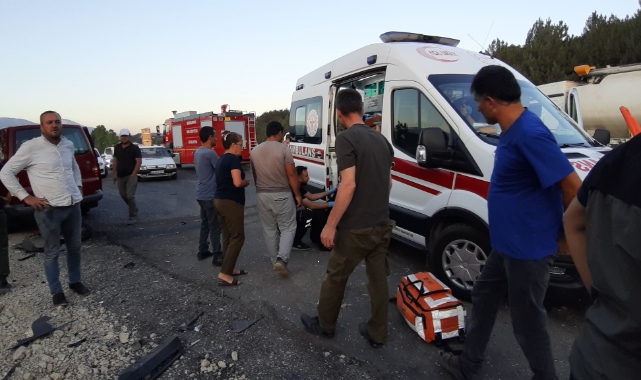 Bolu-Mudurnu yolunda feci kaza: 1 ölü, 1 yaralı