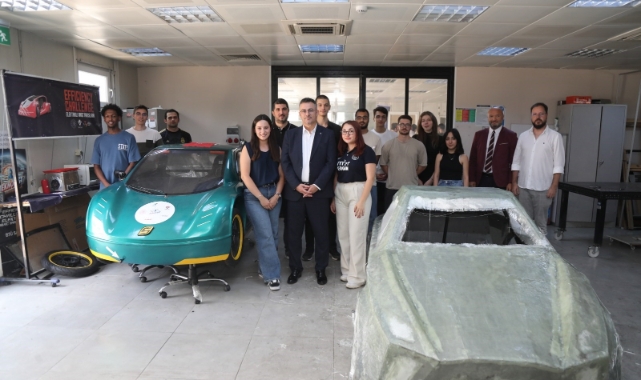 BTÜ elektrikli araç yarışlarına hazırlanıyor