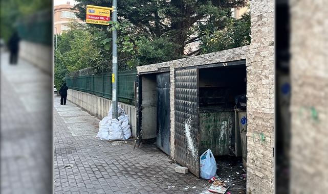 Bu çirkin görüntü, Üçevler Mahallesi'nden...