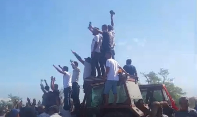 Bursa'da çiftçiler ayaklandı! İzmir yolunu kapattılar...