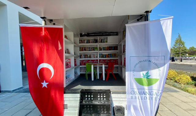 Bursa'da Gezici Kütüphane çocuklarla buluşuyor