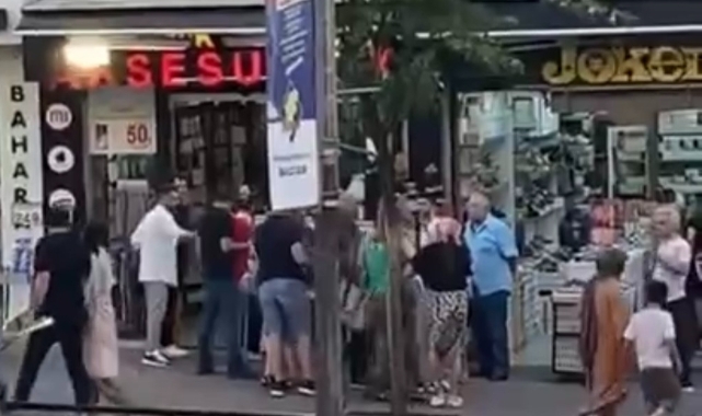 Bursa'da kadınlar caddeyi birbirine kattı!