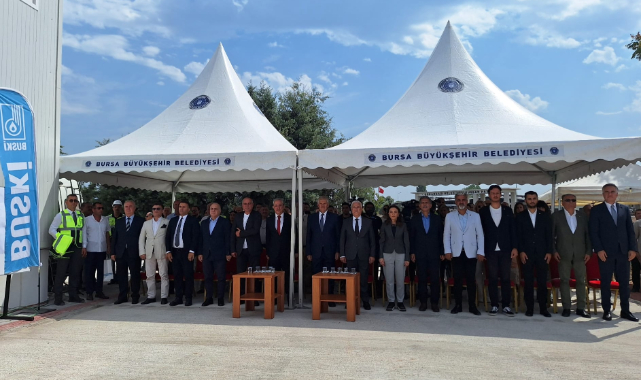 Bursa'nın içme suyuna bir yatırım daha!