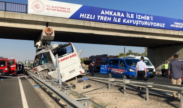 Bursa protokolünden Ankara'daki kazanın ardından açıklamalar