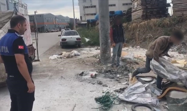 Bursa'da zabıta mıntıka temizliği yaptırdı!