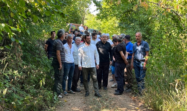 Bursalı köylülerden eylem!