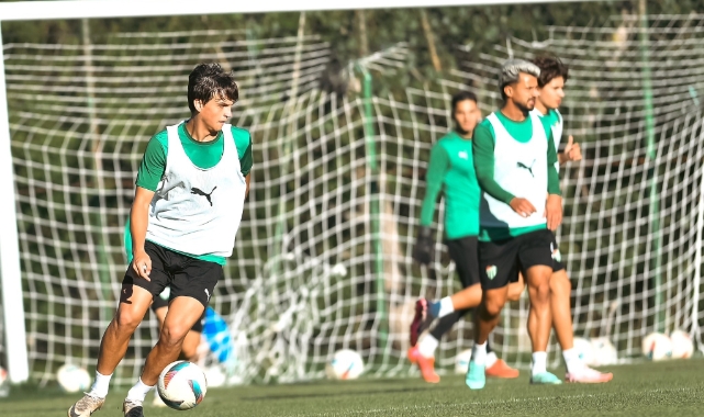 Bursaspor'da taktik çalışma yapıldı