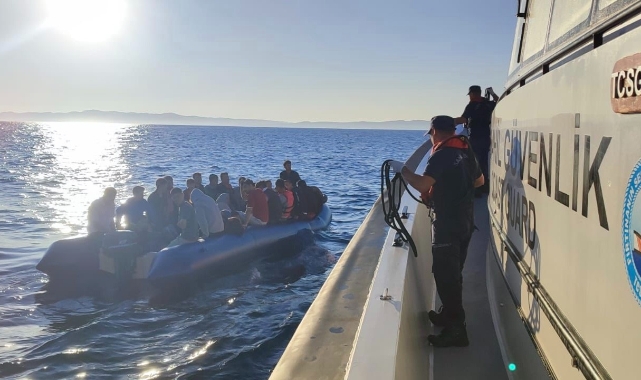 Çanakkale'de 43 kaçak göçmen yakalandı!