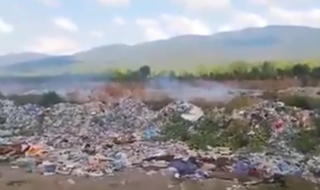 Çanakkale Yenice’de vatandaşların çöplük tepkisi