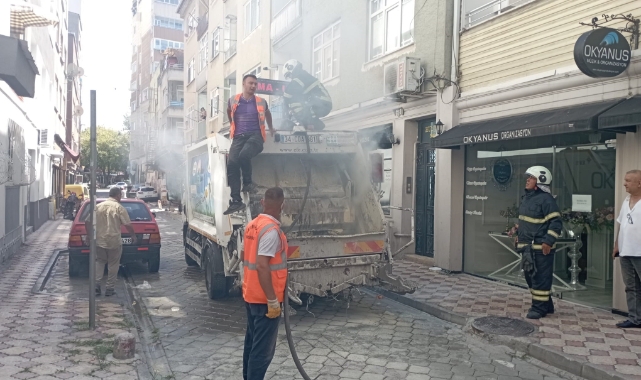 Çöpe atılan kül, yangına davetiye çıkarıyordu!