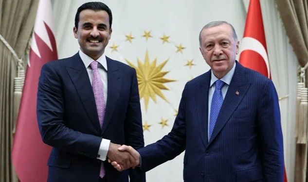 Cumhurbaşkanı Erdoğan ile Katar Emiri'nin görüşmesi başladı