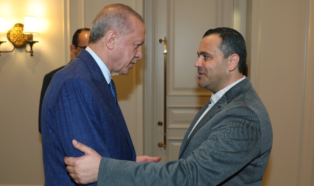 Cumhurbaşkanı Erdoğan, İsmail Heniye'nin oğullarını kabul etti!
