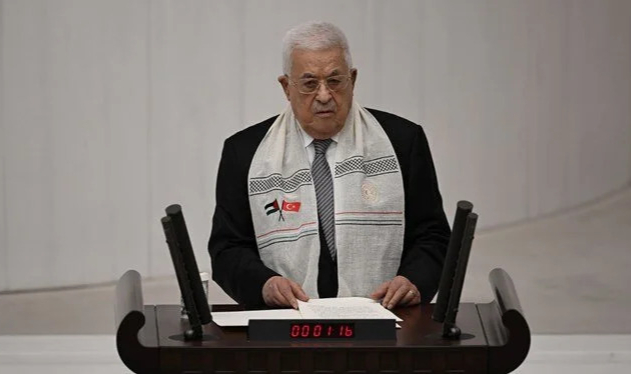 Mahmud Abbas mecliste konuştu