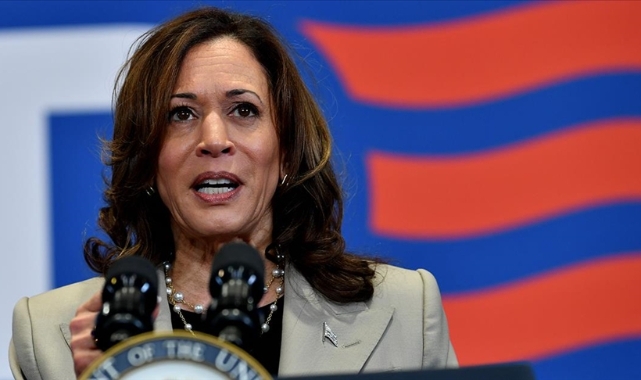 Demokratların başkan adayı ABD Başkan Yardımcısı Harris