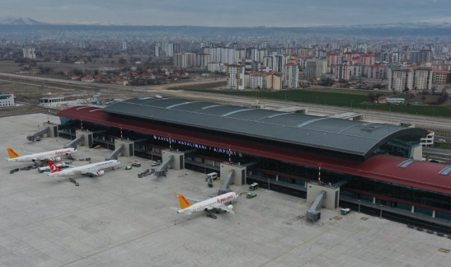 DHMİ'den dikkat çeken 'Kayseri Havalimanı' paylaşımı