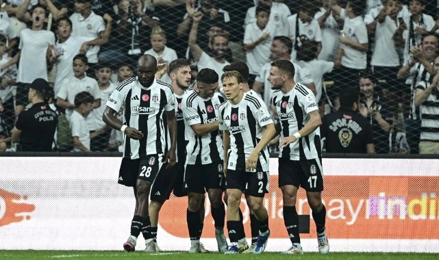 Dolmabahçe'de Immobile'nin gecesi: Beşiktaş'tan 4 gollü galibiyet