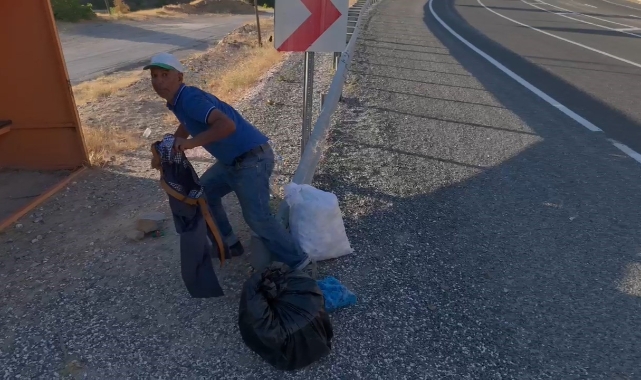 Drondan kaçan şahsın tepkileri görenleri güldürdü