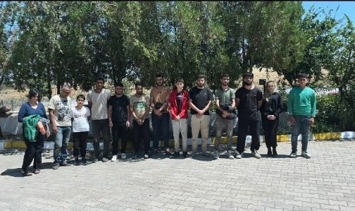 Edirne’de 13 kaçak göçmen yakalandı