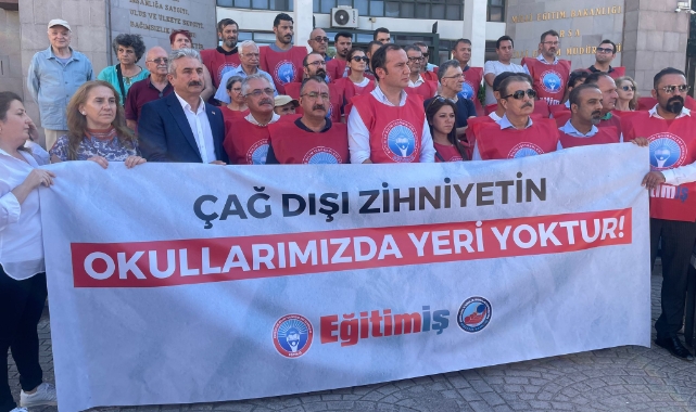 Eğitim-İş Bursa Şubesi: Şeriat isteyen müdür görevden alınmalı!