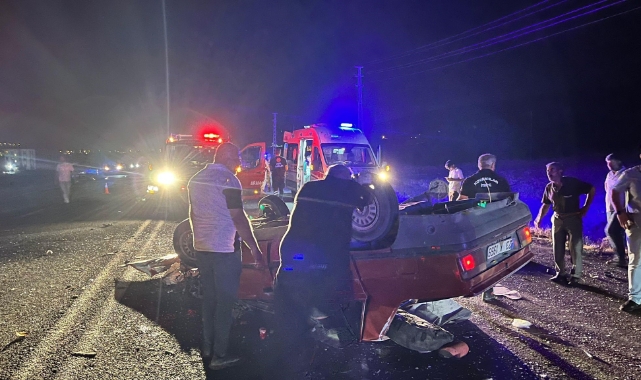 Elazığ’da trafik kazası: 5 yaralı