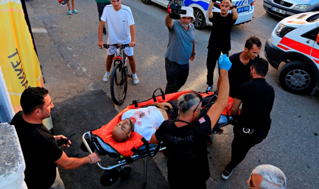 Elinde silahla polise ecel terleri döktüren saplantılı aşık kendini vurdu