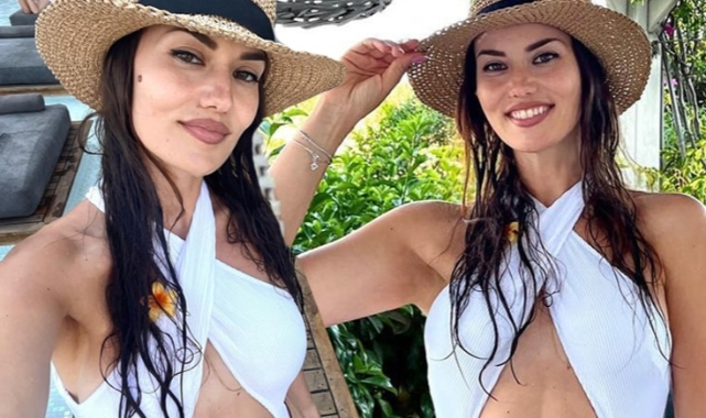 Fahriye Evcen sosyal medyayı salladı