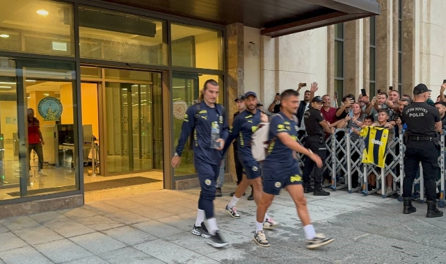 Fenerbahçe, Rize’ye geldi