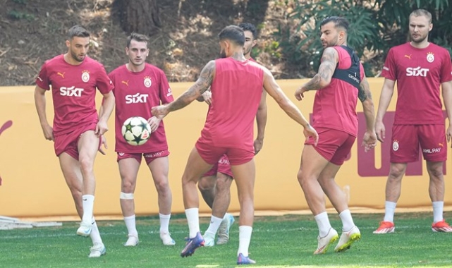 Galatasaray'da hazırlıklara tam gaz devam