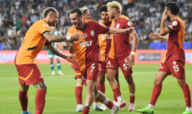 Galatasaray, Konya deplasmanından 3 puanla döndü