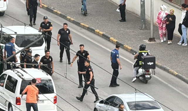 Gaziantep'te trafikte çıkan kavgaya polis müdahale etti