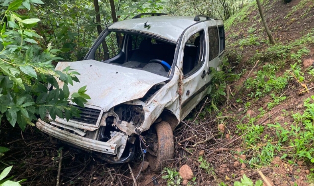 Giresun'da feci kaza