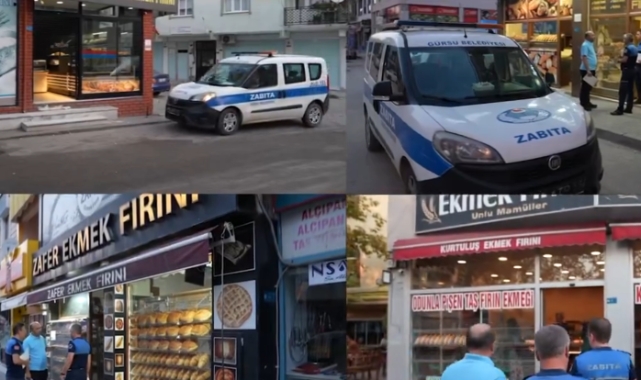 Gürsu'da fırınlar mercek altında!