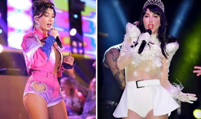 Hande Yener’den olay sahne tarzı!