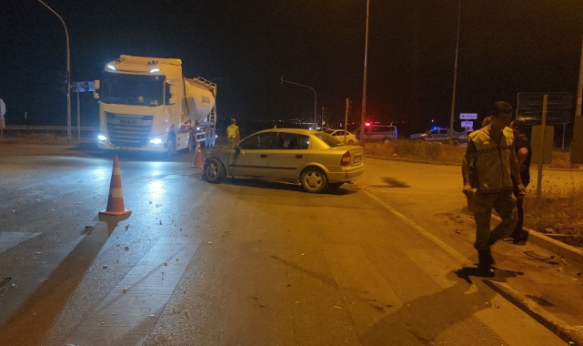 Hassa’da trafik kazası: 2 yaralı