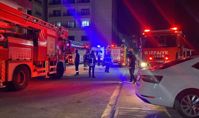 Huzurevinde yangın paniği!