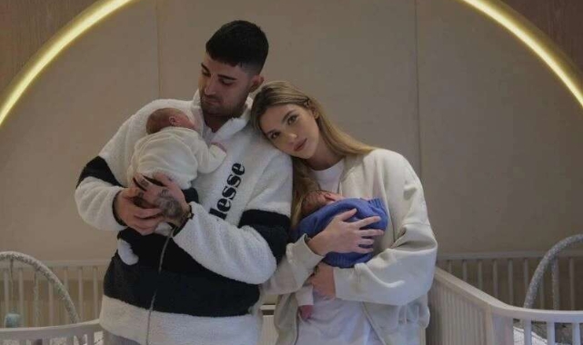 İdo ve Yasemin Şefkatli ikiz bebekleriyle Bodrum tatilinde!