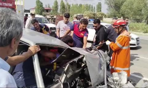 Iğdır’da trafik kazası