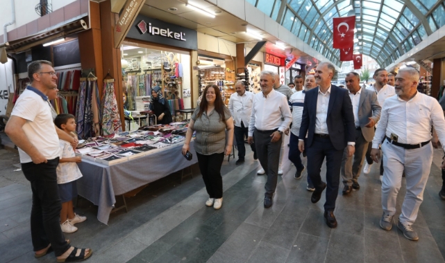 İnegöl çarşısında alışveriş şenliği bereketi!