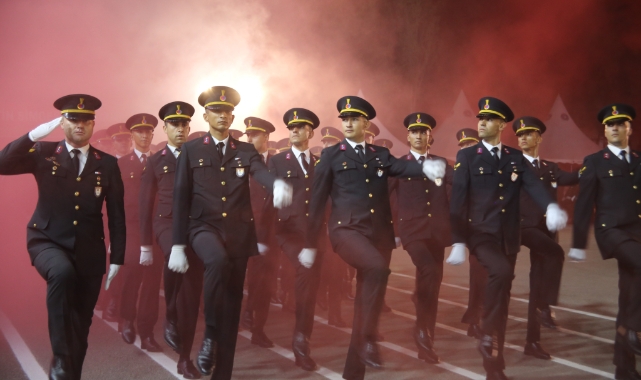 Işıklar Jandarma Meslek Yüksekokulu mezunlarını verdi