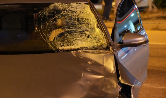 Kastamonu'da yolun karşısına geçerken otomobilin çarptığı yaya öldü