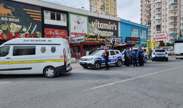 Kayseri'de silahlı kavga: 1 yaralı