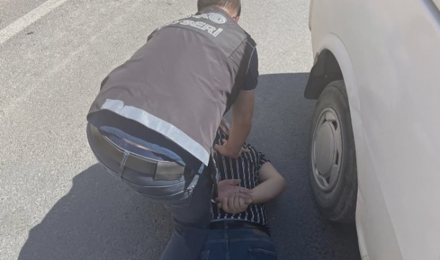 Kayseri'de 'torbacı' operasyonu!   
