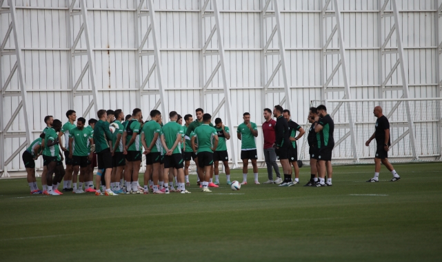 Konyaspor'da Bodrum FK maçı hazırlıkları sürüyor